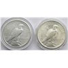 Image 2 : 1926 & 1922 PEACE DOLLARS