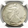 Image 2 : 1916 WALKING LIBERTY 50c NGC AU 55