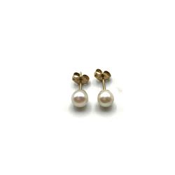 14K PEARL EARRINGS