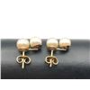 Image 3 : 14K EARRINGS W DOUBLE PEARLS