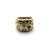 Image 1 : 14K RING W MULTI COLOR STONES SZ 6
