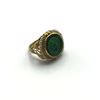 Image 2 : 10K JADE VINTAGE RING SIZE 4