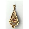 Image 3 : 10K PENDANT W STONE FANCY!