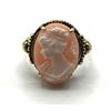 Image 1 : 10K CAMEO VINTAGE RING SIZE 7.5