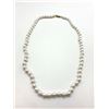 Image 1 : 14K PEARL NECKLACE SINGLE STRAND