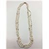Image 1 : 14 RICE PEARL TRIPLE STRAND NECKLACE