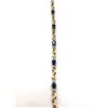 Image 2 : 10K CLASSY BRACELET W DARK STONES!