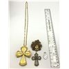Image 2 : 4 PIECE LOT OF RELIGIOUS JEWELRY