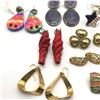 Image 4 : HUGE PIERCED EARS EARRINGS LOT