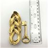 Image 2 : 2 GOLD TONE BROOCHES 1-KEY