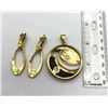 Image 2 : TRIFARI EARRINGS AND PENDANT