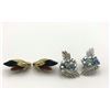 Image 2 : CORO EARRINGS 2 PAIRS CLIP ON EYE CATCHING