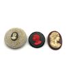 Image 1 : 3 VINTAGE CAMEO BROOCHES