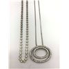Image 1 : 2 RHINESTONE NECKLACES