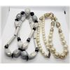 Image 2 : 2-VINTAGE BEADED NECKLACES