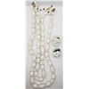 Image 1 : SET! WEST GERMANY WHITE BEADED NECKLACE