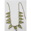Image 2 : GORGEOUS! RHINESTONE NECKLACE WITH LIME