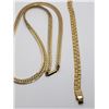 Image 2 : GOLD TONED NECKLACE AND BRACELET