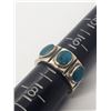 Image 10 : 4-STERLING RINGS w/NATURAL STONES