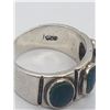 Image 4 : 4-STERLING RINGS w/NATURAL STONES