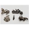 Image 2 : 5-CHARMS .925 STERLING: MOTORCYCLE,