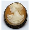 Image 2 : CAMEO PENDANT/PIN SHELL PINK