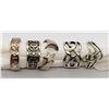 Image 1 : 5 925 STERLING RINGS CLASSIC DESIGNS