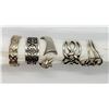 Image 2 : 5 925 STERLING RINGS CLASSIC DESIGNS