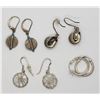 Image 1 : 4 925 STERLING EARRING SETS