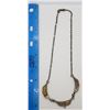 Image 3 : ZUNI STERLING NECKLACE w/INLAY TURQUOISE