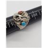 Image 5 : .925 NAVAJO MENS RING EAGLE DESIGN
