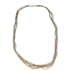 LAYERED LIQUID STERLING NECKLACE