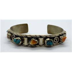 STERLING NAVAJO CUFF BRACELET