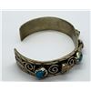 Image 4 : STERLING NAVAJO CUFF BRACELET
