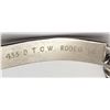 Image 4 : 2-STERLING ID BRACELETS: (1) 433-D T.C.W. RODEO