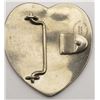 Image 2 : SILVERSMITHS GERMAN SILVER LARGE HEART BELT