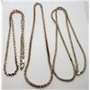 Image 2 : 3-STERLING NECKLACES: (1)18 INCH MILOR ITALY