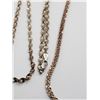 Image 4 : 3-STERLING NECKLACES: (1)18 INCH MILOR ITALY