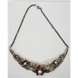 VITNAGE HANDMADE STERLING NECKLACE WITH