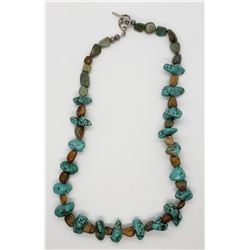 GORGEOUS TURQUOISE STONE NECKALCE WITH