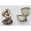 Image 5 : 4-STERLING PENDANTS: (1)MARCASITE HEART LOCKET