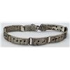 Image 1 : STERLING MUSICAL NOTE PANEL BRACELET
