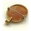 Image 4 : 14K GOLD CAMEO BROOCH PENDANT