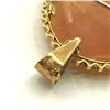 Image 5 : 14K GOLD CAMEO BROOCH PENDANT