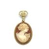 Image 1 : 10K CAMEO PENDANT