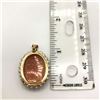 Image 3 : 14K GOLD CAMEO PENDANT