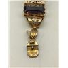 Image 12 : 14K VTG GOLD & TANZANITE BRACELET STUNNING!