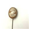 Image 2 : 10K GOLD CAMEO PIN - NO CAP