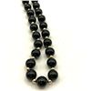 Image 2 : 14K GOLD BEADED NECKLACE BLACK/GOLD BEADS