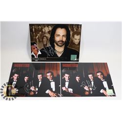 LOT OF 3 RICHARD GRIECO SIGNED 8X10 PHOTOS
